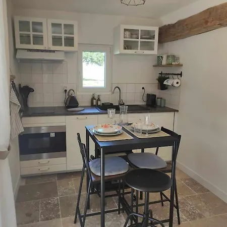 Le Loft D'adrien, Ode A La Douc'eure, Classe 3 Etoiles, Accueil Velo 아파트 Beauficel-en-Lyons