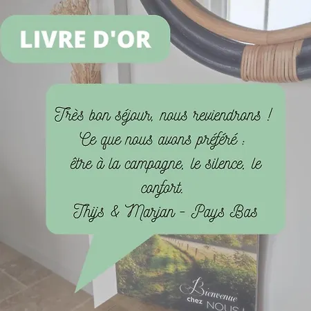 Le Loft D'adrien, Ode A La Douc'eure, Classe 3 Etoiles, Accueil Velo Beauficel-en-Lyons